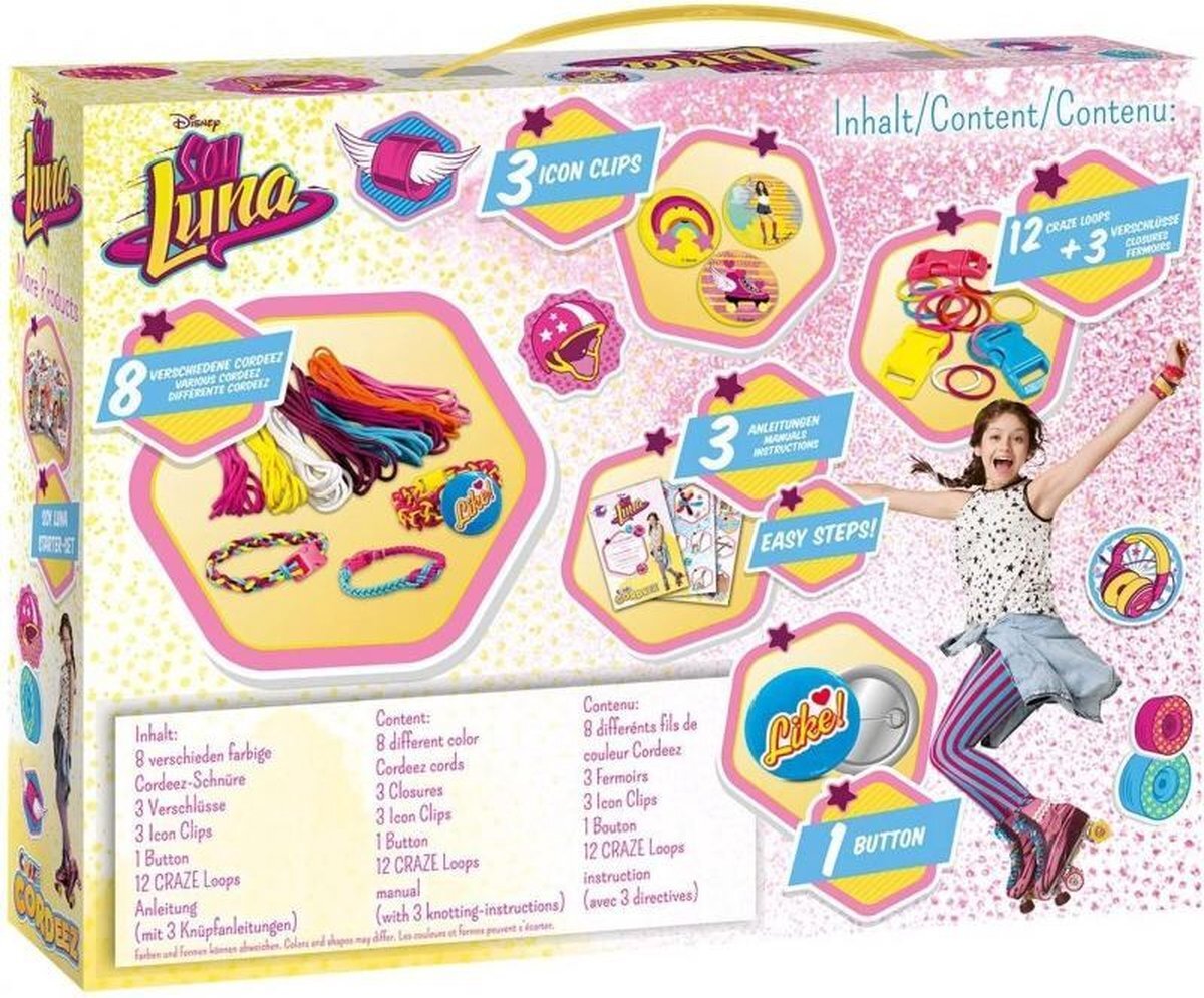 Disney SOY LUNA CORDEEZ CREATIVE-SET