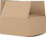 Merkloos / Sans marque Twepa B.V. Verzenddoos, enkele golf, 3 mm, bruin, 200 x 200 x 100 mm, 25 stuks