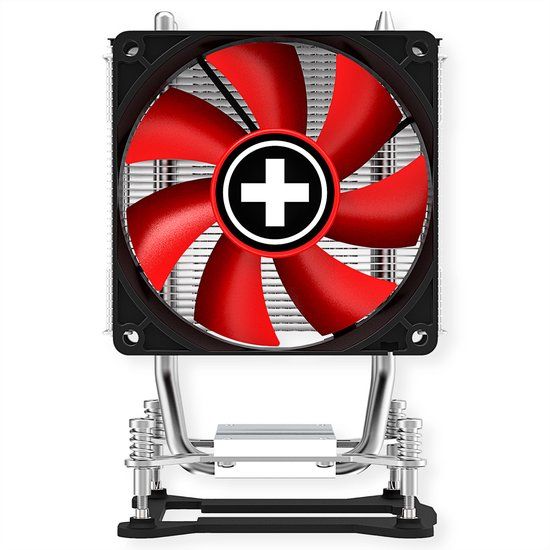 Xilence I402 - CPU Cooler - 130W - Black, Red, Silver