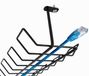 OEM Stalen kabelgoot, 72,5 x 16,5 x 8,7 cm, zwart, voor plaatsing onder een tafel