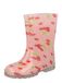 BECK Regenlaarzen 'Kirschen' groen / rosa / rood