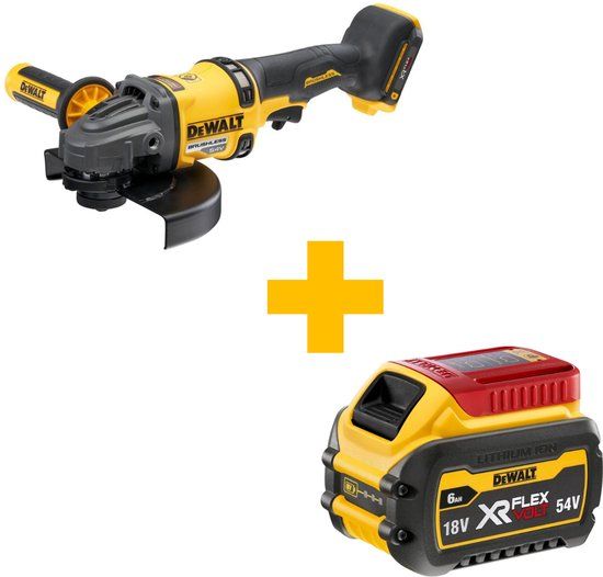 DeWALT DCG440N Accu FLEXVOLT Haakse Slijper 180mm 54V XR - Body