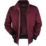 R.E.D. by EMP Tussenseizoensjas - Larger Than Life Bomber Jacket - S tot 5XL - voor Mannen - bordeaux