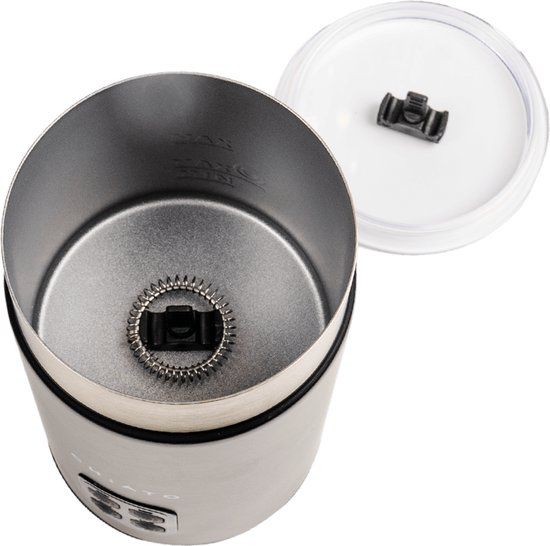 CHiATO milkPLAY automatische-elektrische melkopschuimer – Zwart