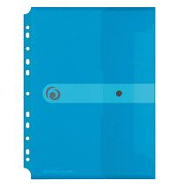 Herlitz 11292943 - Mappen - blauw, transparant