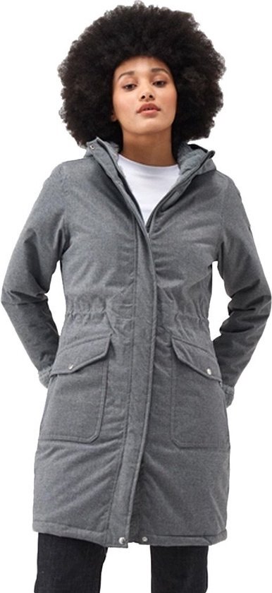 Regatta Romine Storm Grey Marl Parka Jas Dames