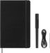 Moleskine Smart Writing Set, Monochromatisch, Zwart, 176 vel, Hardcover, Universeel