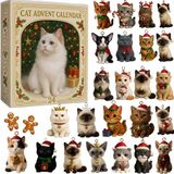 Merkloos / Sans marque Holland Connections 2025 Adventskalender - Katten Adventskalender 2025