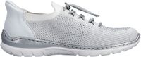 Rieker Alabama lage sneakers met veters dames grijs