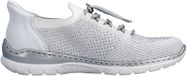 Rieker Alabama lage sneakers met veters dames grijs