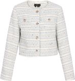 faina Blazer turquoise/wit XL