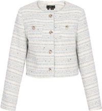faina Blazer turquoise/wit XL