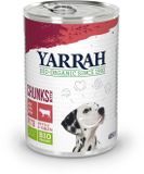 Yarrah Biologische Hondenvoer - Brandnetel & Tomaat - Natvoer - 405g