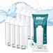 Sillar 8x Reservewaterfilters voor Koffiezetapparaat Delonghi DLSC002, SER3017 & 5513292811