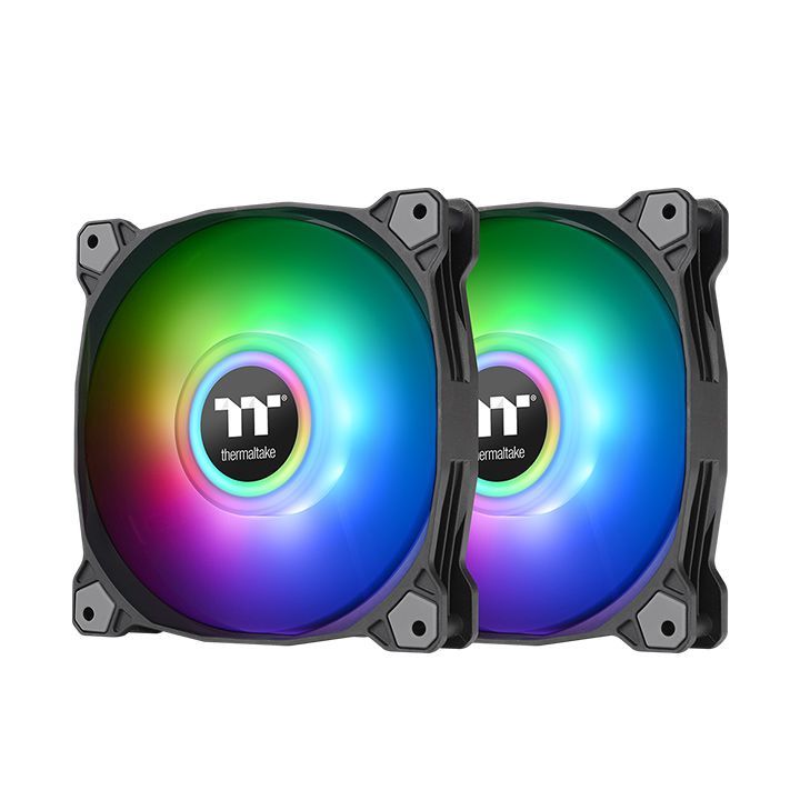 Thermaltake Pure Duo 14 Multi Zwart 2 Stuks