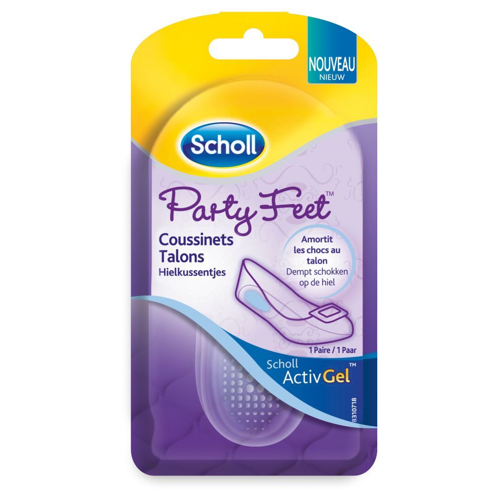 Scholl Activ Gel Inlegzolen Hielkussentjes - 3059949932405