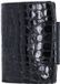 Golden Head Leren portemonnee Cayenne RFID Protect Kombischeintasche mit Riegel 1439 Schwarz zwart