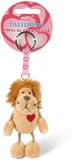 NICI sleutelhanger Talisminis leeuw beige 7cm