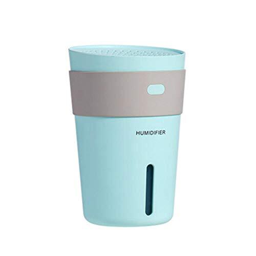 ZHANGZ0 260 ML Draagbare luchtbevochtiger ultrasone Geurverspreider USB Essentiële Olie Diffuser Zeven-Kleur Nachtlampje Geschikt voor auto Thuis Slaapkamer Kantoor