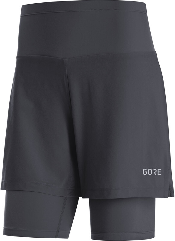 Gore Wear R5 2-in-1 Shorts Dames, black
