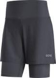 Gore Wear R5 2-in-1 Shorts Dames - black