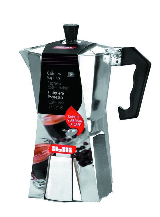 Kitchen Basics Kitchen Basics Espressomaker - aluminium - 6 kops