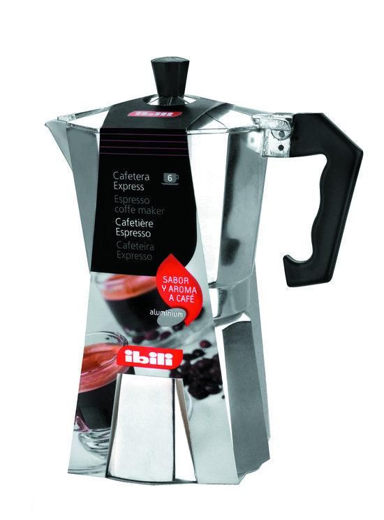 Kitchen Basics Espressomaker - aluminium - 6 kops