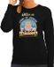 Bellatio Decorations Apres ski sweater dames - meer of minder schnaps - zwart - S
