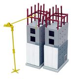 Tomytec Modernes Hochhausgebaude Im Bau Klein - TT971967