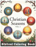 Bible Christian Seasons Vol.1 Coloring Book