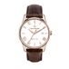 Lucien Rochat R0451115004 Montre homme Quartz Rose Acier Cuir Marron