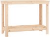 vidaXL Werkbank 110x50x80 cm massief grenenhout