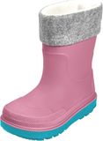 PLAYSHOES Regenlaarzen grijs gemêleerd / orchidee
