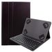 Cool Beschermhoes voor E-book/tablet, 22,9-25,9 cm, glad, zwart, kunstleer, bluetooth-toetsenbord (Spaans)