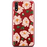 ERT GROUP mobiel telefoonhoesje voor Samsung A01 origineel en officieel erkend Babaco patroon Flowers 014 optimaal aangepast aan de vorm van de mobiele telefoon, gedeeltelijk bedrukt