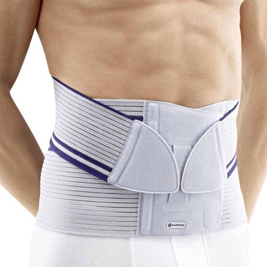Bauerfeind LordoLoc Rugbrace - Grijs - XL