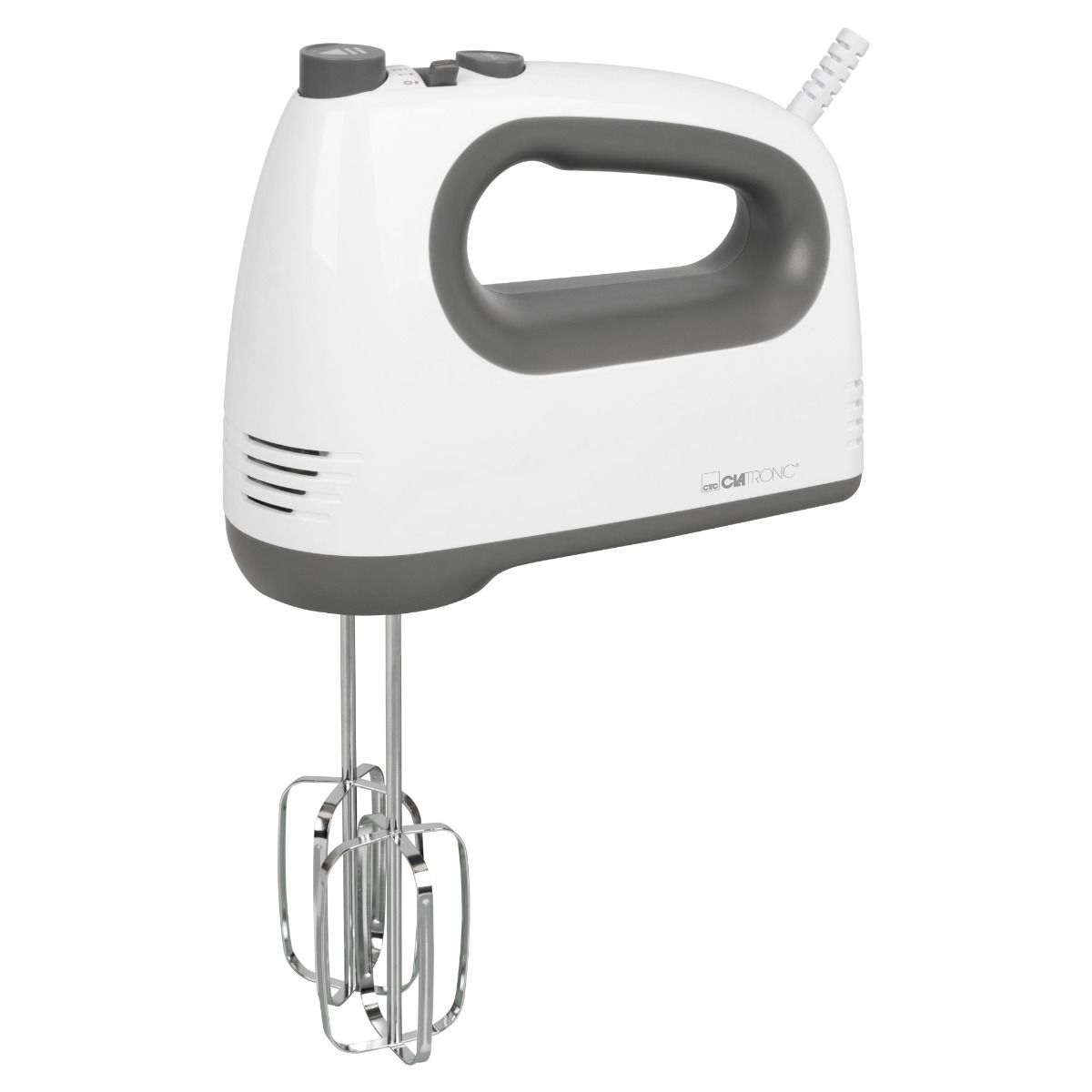 Clatronic HM 3775 Hand Mixer - 400W - Grey/White