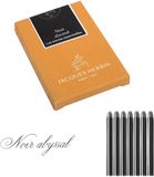 Jacques Herbin Essentielles Vulpen Inkt - Noir Abyssal - 7 Cartridges
