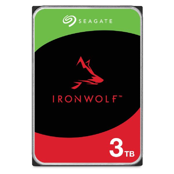 Seagate IronWolf ST3000VN006 - 3 TB HDD - 3.5 inch - 5400 RPM - SATA III