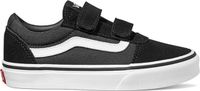 VANS YT Ward V (SUEDE/CANVAS)BLACK/WHITE - Maat 30 - Kids