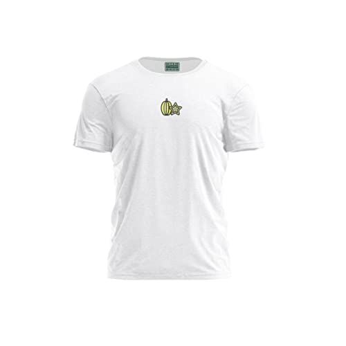 Bona Basics Men's Digital Printed T-Shirt - White - M