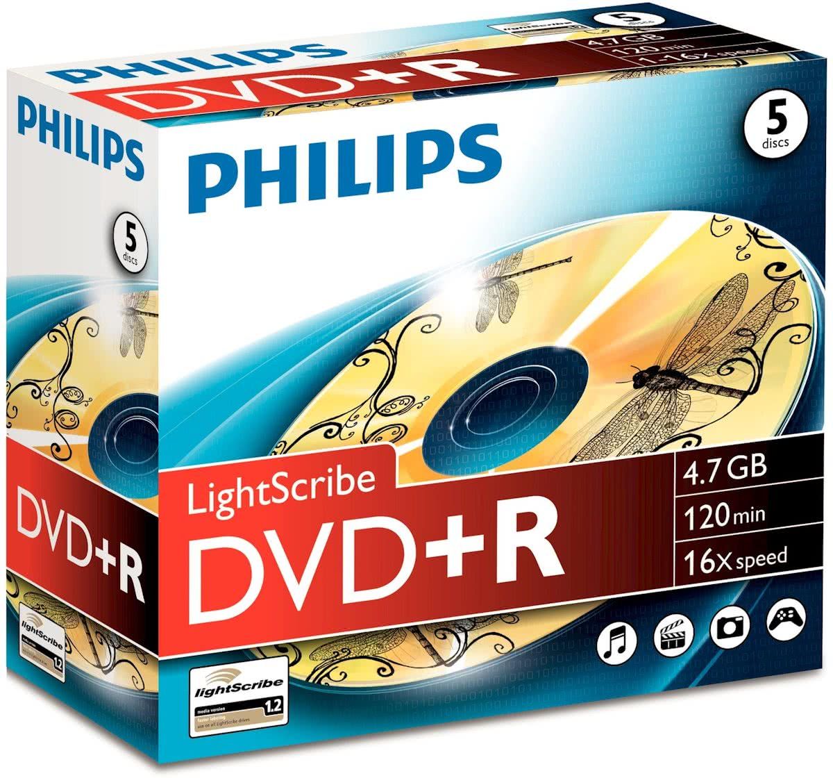 Philips DVD+R DR4L6J05C/00
