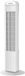 Opviq Kumtel krachtige ventilator, wit, 50 W, 60° oscillatie, 3 snelheden, 2-uurs timer, 24,4 x 24,4 x 74,5 cm, 100% ABS