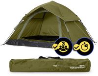 Where Tomorrow Pop Up tent 3 personen 210 x 190 x 110 cm Groen