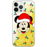 ERT GROUP mobiel telefoonhoesje voor Apple iPhone 13 Pro Max, origineel en officieel Disney patroon Mickey 040 met glitter overloopeffect