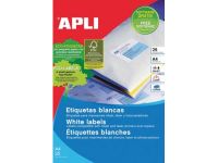 APLI SP-5810198 Printeretiketten wit