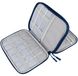OEM Organizer tas voor elektronica, waterdicht, 9,6 x 6,9 inch, marineblauw