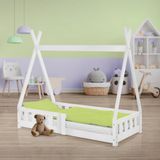 ML-Design Kinderbed Tipi 70x140 cm Wit