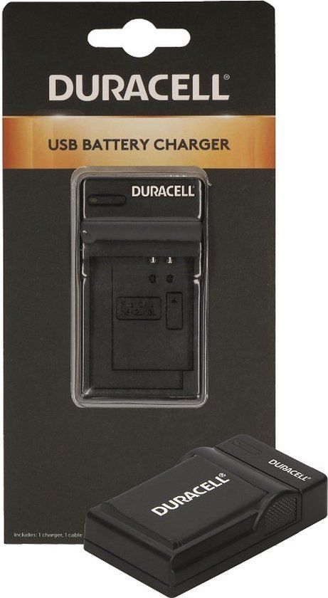 Duracell USB Lader voor GoPro Hero 5 en 6 - Zwart