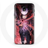 Maniacase Etui voor Samsung Galaxy J3 2017 Satoru Gojo Jujutsu Kaisen Mangakunst